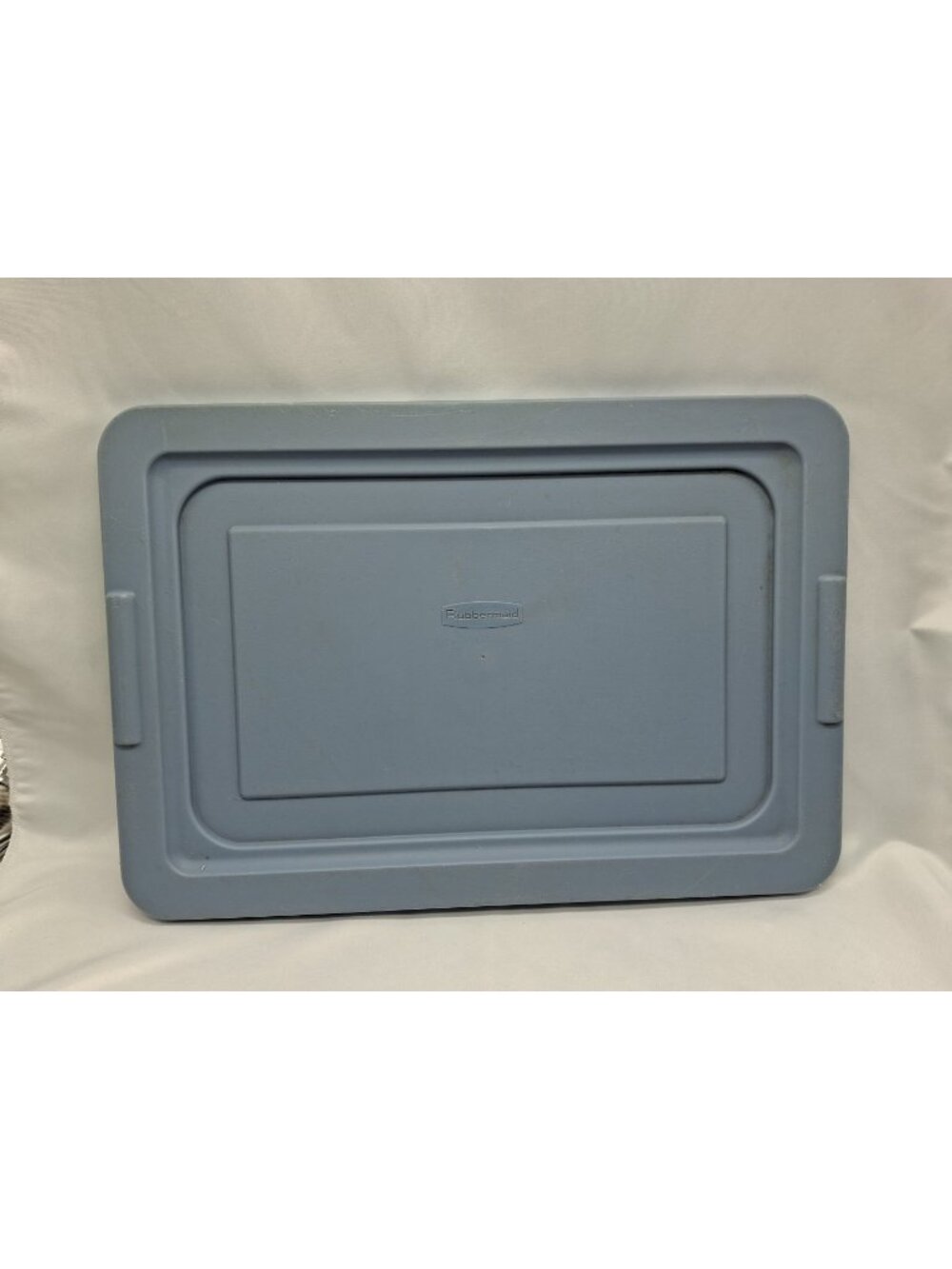 Vintage Rubbermaid Storage Box LID ONLY 0136 (Match 0135) Slate BLUE Lid 16 x 11